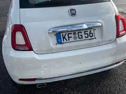 Weiß Gebraucht 2019 Fiat 500 Lounge Kleinwagen | 9.700 € (Fairer Preis)