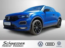 Ravennablau (metallic) Gebraucht 2022 VW T-Roc Cabriolet R-line Cabrio | 27.860 € (Fairer Preis)