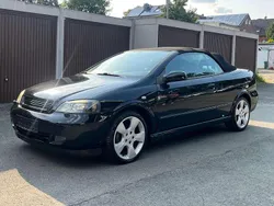 Schwarz Gebraucht 2002 Opel Astra Cabriolet Cabrio | 3.490 € (Fairer Preis)