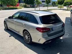 Silber Gebraucht 2019 Mercedes C220 AMG line Kombi | 29.500 € (Teuer)
