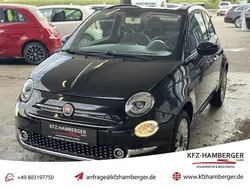 Schwarz Gebraucht 2017 Fiat 500C Lounge Cabrio | 9.990 € (Fairer Preis)