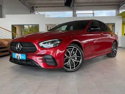 Rot Gebraucht 2021 Mercedes E220 Business Limousine | 38.599 € (Etwas zu teuer)