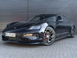 Tiefschwarzmetallic Gebraucht 2024 Porsche Taycan 4S Sport Turismo Limousine | 124.900 €