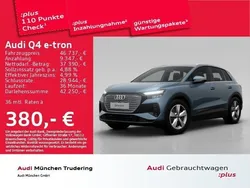 Geysirblau metallic Gebraucht 2024 Audi Q4 e-tron Ambiente SUV | 46.298 € (Fairer Preis)