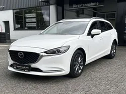 Arctic white Gebraucht 2022 Mazda 6 Exclusive-Line Kombi | 24.690 € (Guter Preis)