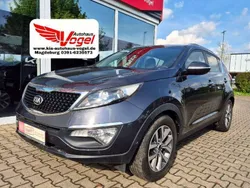 (e5b) winchestergrau met. Gebraucht 2015 Kia Sportage DREAM-TEAM Edition SUV | 11.000 € (Fairer Preis)