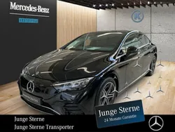 Metalliclack obsidianschwarz Gebraucht 2024 Mercedes EQE300 AMG Limousine | 53.788 € (Teuer)