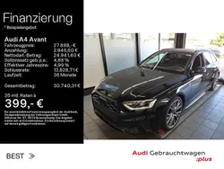 Mythosschwarz metallic (metallic) Gebraucht 2022 Audi A4 Competition Kombi | 27.888 € (Superpreis)