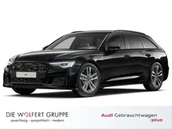 Mythosschwarz metallic Gebraucht 2024 Audi A6 S-Line Kombi | 58.300 €