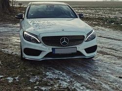 Weiß Gebraucht 2014 Mercedes C180 AMG line Limousine | 13.600 € (Etwas zu teuer)