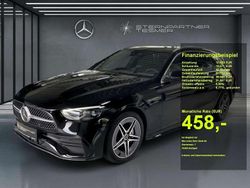 Schwarz Gebraucht 2024 Mercedes C200 AMG Limousine | 41.650 € (Etwas zu teuer)