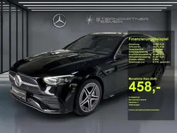 Schwarz Gebraucht 2024 Mercedes C200 AMG Limousine | 41.650 € (Fairer Preis)