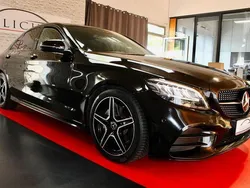 Schwarz Gebraucht 2019 Mercedes C220 AMG line Limousine | 26.950 € (Teuer)