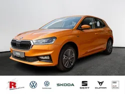 Phoenixorange metallic Gebraucht 2025 Skoda Fabia Tour Limousine | 22.490 € (Teuer)