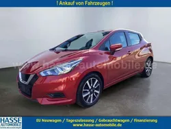 Rot Gebraucht 2018 Nissan Micra Acenta Kleinwagen | 9.999 € (Fairer Preis)
