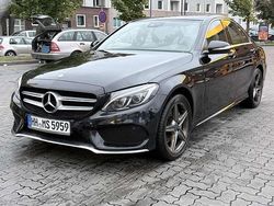 Schwarz Gebraucht 2014 Mercedes C220 AMG line Limousine | 11.450 € (Teuer)
