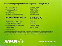 Blau Gebraucht 2023 Dacia Sandero Stepway Kleinwagen | 16.900 € (Fairer Preis)