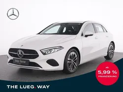 Unilack polarweiß Gebraucht 2024 Mercedes A180 Progressive Limousine | 27.425 € (Guter Preis)