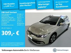 Ivory silver metallic Gebraucht 2024 VW Golf VIII Move Kombi | 25.589 € (Guter Preis)