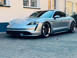 Silber Gebraucht 2021 Porsche Taycan Turbo Limousine | 75.000 € (Fairer Preis)