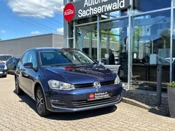 Night blue metallic Gebraucht 2016 VW Golf VII Allstar Limousine | 12.990 € (Fairer Preis)