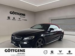 Schwarz Gebraucht 2018 Mercedes C180 AMG line Cabrio | 24.949 € (Guter Preis)