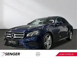 Blau Gebraucht 2017 Mercedes E220 AMG Limousine | 25.390 € (Guter Preis)