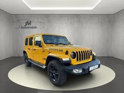 Gelb Gebraucht 2020 Jeep Wrangler Unlimited Sahara SUV | 42.890 € (Fairer Preis)