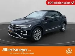 Schwarz Gebraucht 2024 VW T-Roc Cabriolet Style Cabrio | 32.898 € (Guter Preis)