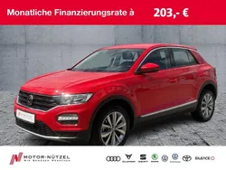 Rot Gebraucht 2021 VW T-Roc Style SUV | 18.460 € (Fairer Preis)