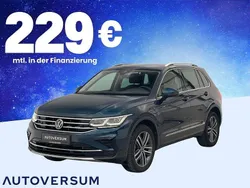 Nightshade blue metallic Gebraucht 2023 VW Tiguan Elegance SUV | 28.885 € (Superpreis)
