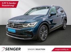 Nightshade blue metallic Gebraucht 2022 VW Tiguan Elegance SUV | 28.180 € (Fairer Preis)