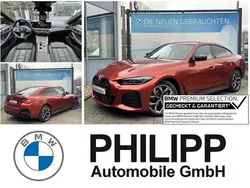 Sunset orange Gebraucht 2024 BMW i4 M Sport Limousine | 52.880 € (Superpreis)