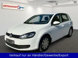 Weiß Gebraucht 2009 VW Golf VI Trendline Limousine | 3.199 € (Superpreis)
