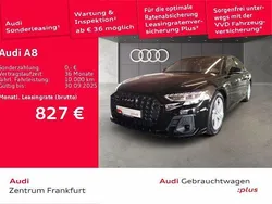 Mythosschwarz metallic Gebraucht 2023 Audi A8 Ambiente Limousine | 76.550 € (Teuer)