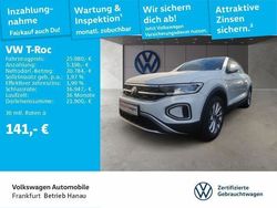 Pure white Gebraucht 2024 VW T-Roc Cabriolet Style Cabrio | 26.280 € (Guter Preis)