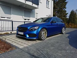 Blau Gebraucht 2015 Mercedes C400 AMG Kombi | 27.999 € (Etwas zu teuer)