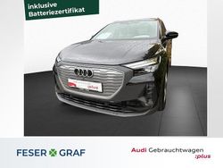 Mythosschwarz metallic Gebraucht 2022 Audi Q4 e-tron Comfort SUV | 24.890 € (Fairer Preis)