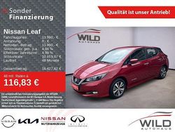New red (m) Gebraucht 2019 Nissan Leaf Acenta Kleinwagen | 13.990 € (Fairer Preis)