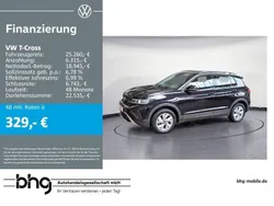 Schwarz Gebraucht 2024 VW T-Cross Life SUV | 25.260 € (Fairer Preis)