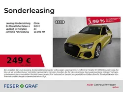 Pythongelb metallic Gebraucht 2024 Audi A3 S-Line Limousine | 33.980 € (Etwas zu teuer)