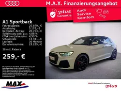 Gletscherweiß metallic/mythoss Gebraucht 2023 Audi A1 S-Line Kleinwagen | 25.879 € (Guter Preis)
