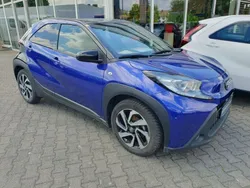 Juniper blue / night sky black Gebraucht 2022 Toyota Aygo Pulse Kleinwagen | 14.950 € (Fairer Preis)