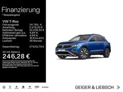 Blau Gebraucht 2023 VW T-Roc Move SUV | 24.785 € (Fairer Preis)