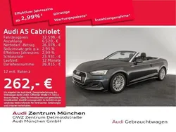 Manhattangrau metallic Gebraucht 2021 Audi A5 Cabriolet Basis Cabrio | 34.467 € (Fairer Preis)
