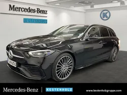 Schwarz Gebraucht 2025 Mercedes C200 AMG line Limousine | 51.550 €