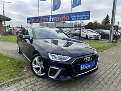 Mythosschwarz metallic (metallic) Gebraucht 2022 Audi A4 S-Line Kombi | 37.999 € (Fairer Preis)