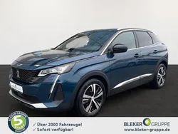Blau Gebraucht 2021 Peugeot 3008 GT SUV | 24.990 € (Guter Preis)