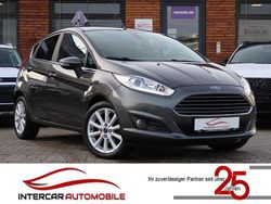 Magneticgrau (metallic) Gebraucht 2016 Ford Fiesta Titanium Limousine | 9.590 € (Fairer Preis)