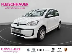 Weiß Gebraucht 2021 VW up! Kleinwagen | 9.970 € (Fairer Preis)